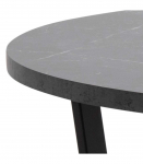 S&ouml;&ouml;gilaud AMBLE D110x75cm, must, melamiin, metall