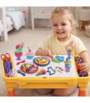 WOOPIE Dough Table Set with Storage 40 pcs.