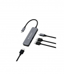 Verbatim 32155 USB-C Essentials Multiport Hub, HDMI, 3840x2160p, USB Type-C PD, USB Type-A 3.2 Gen 1