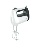 TEFAL Hand mixer HT460138 Prep'Mix 500 W Hand Mixer Number of speeds 5 Turbo mode White/Grey