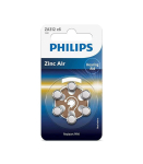Patarei Philips ZA312 1.4 V 6 tk Zinc Air (PR41)