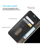 Fixed Opus Book Case Xiaomi 17 Ultra Synthetic leather Black
