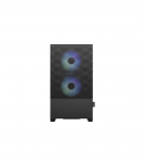Fractal Design Pop Mini Air RGB Side window Black TG Clear Tint mATX, Mini ITX Power supply included No ATX