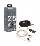 Shure SE215 Earphone, Clear Shure