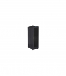 Lanberg Rack cabinet 19" free-standing 27U/800x1000 (flat pack) with glass door, LCD FF01-8027-23BL Black