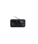 Sharp DR-P420(BK) Tokyo Portable Digital Radio, FM/DAB/DAB+, Bluetooth 5.0, USB or Battery Powered, Midnight Black |