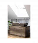 INTER-ZOO Bob Wood Japandi - cage for rodents - 78 x 36 x 48cm