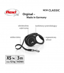 Flexi New Classic Cat XS 3 m Dog Retractable lead