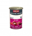 ANIMONDA GranCarno Adult with hearts - wet dog food - 400g