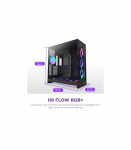 NZXT H9 Flow RGB+ Midi Tower Black