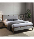 Voodi VOKSI madratsiga HARMONY TOP 160x200cm, hall