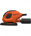 Black&Decker Sander BEW230BC-QS 55W MOUSE + 15 Acc. + Softbag