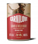 Carnilove Dog Can Pat&eacute; Lamb&Wild Boar 400g