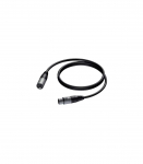 CABLE XLR MALE-XLR FEMALE 1M