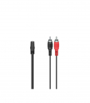 Kaabel Hama 2RCA - 3.5mm socket