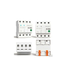 Three phase 63A relay for DIN rail 3P+N Timer