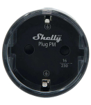 Shelly Plug PM Gen3 Matter 13A smart socket, black