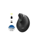 PORT CONNECT Mouse ERGO AUDITOR Wireless Bluetooth, 2.4 GHz Black