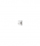 VITRIINKAPP SILKE 2484GY46 VALGE/BETOON 130 cm