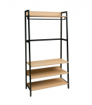 Esikuriiul LAVINIA 84x40xH169cm, saar/must