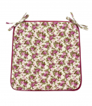 Toolikate LONETA NEW 39x39cm, paksus 2,5cm, lilla roos, 50% puuvill, 50% pol&uuml;ester, kangas 477