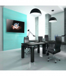 EDBAK Wall mount Lateral adjustment of the screen once mounted on the wall plate 50-86 " Maximum weight (capacity)