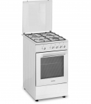Simfer Cooker 4401SGRBB.1 Hob type Gas Oven type Gas White Width 50 cm Depth 55 cm 49 L
