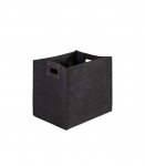 Kast MAX FELT-3, 32x25x32cm, tumehall vilt, k&auml;epidemetega