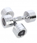 CHD04 CHROMED DUMBBELL (2 pcs.) HMS