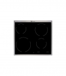 Electrolux EHF16240XK hob Black Built-in Zone Ceramic hob 4 zone(s)
