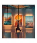 Universal LED LCD monitor with LCD OLED QLED screen for ceiling mounting 23-100 "max. 50 kg Max VESA 600x400