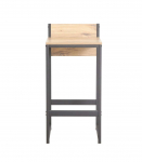 Baaritool HANNES 38x38xH80cm, rustik melamiin