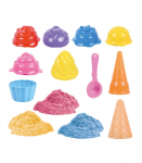 SAND FAIRY Kinetic Sand Set Ice Cream Parlor 13 pcs