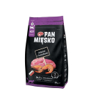 PAN MIĘSKO Veal with shrimps S - dry cat food - 10kg