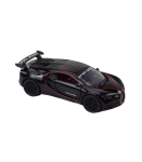 Sports Car Car 1:32 Action Figure Spoiler Metal Black Sounds