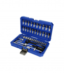 Padrunikomplekt, 1/4``, 46-osa, Brilliant Tools