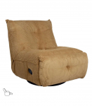 Puhketool WIN-WIN manuaalne recliner 80x95xH90cm, ingverikollane