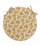 Toolikate LONETA NEW D38cm, paksus 2,5cm, beež roos, 100% puuvill, kangas 476