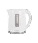 Adler Kettles AD 1234 Standard kettle 2200 W 1.7 L Plastic 360&deg; rotational base White