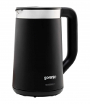 Gorenje Kettle K17TRDW Electric 2200 W 1.7 L Plastic/Metal 360&deg; rotational base Black