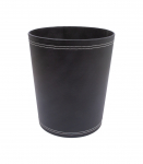 Pr&uuml;gikast WALTER D25xH28cm, must kunstnahk