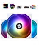 Thermalright TL-C12CW-S X3 PWM ARGB White 3vnt. (120mm) Cooling fans