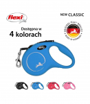 Flexi New Classic Dog Retractable lead 5 m