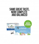 SCHESIR Tuna with sea bass in jelly - wet cat food - 6x50g