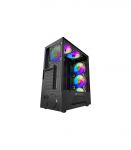Darkflash LEO computer case (black)