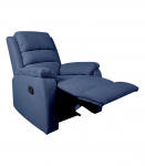 Tugitool MANUEL manuaalne recliner 88x95xH103cm, tumesinine