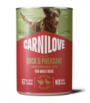 Carnilove Dog Can Pat&eacute; Duck&Pheasant 400g
