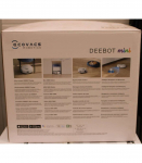 SALE OUT. Ecovacs DEEBOT mini Vacuum cleaner, Robot, Wet&Dry, ZeroTangle Technology, Agile Navigation, White/Blue +