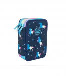 CoolPack pinal, t&auml;idetud, 3 lukuga - Jumper 3 Blue Unicorn