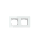 Avatto 2 Socket TS20 light switch frame (white)